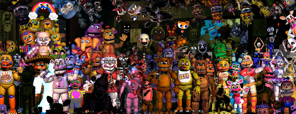 Fnaf all characters Fnaf all characters