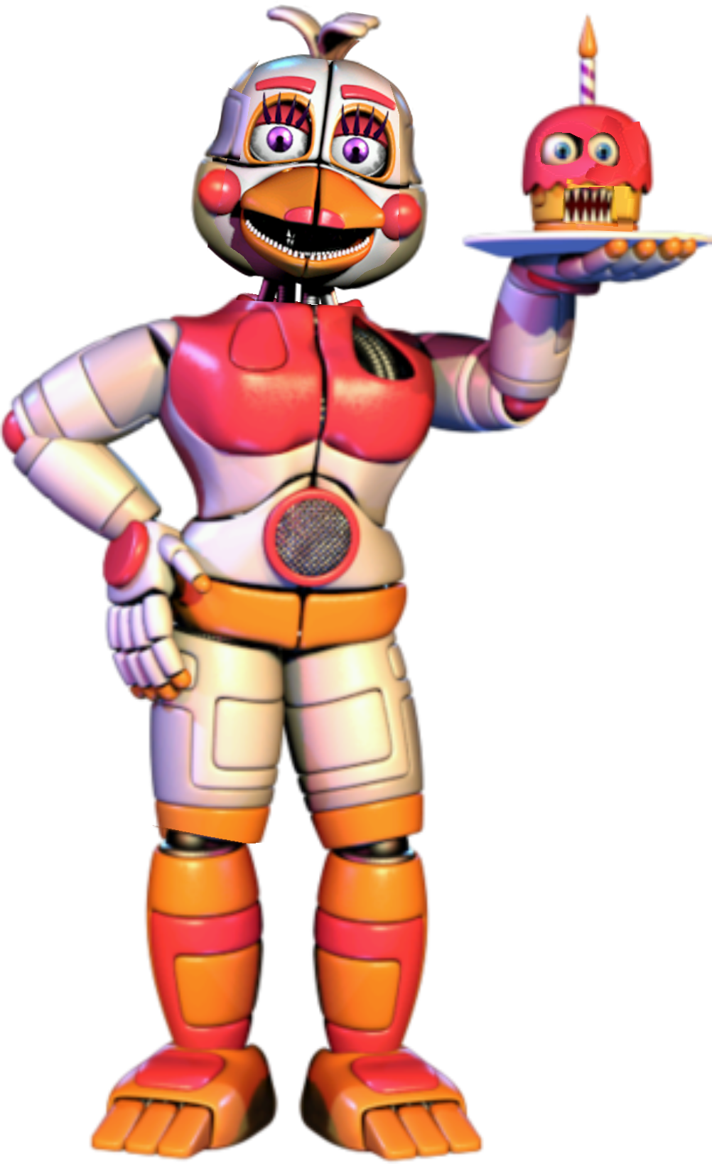 Funtime Chica The Fire Performer by Wolf-con-f on DeviantArt