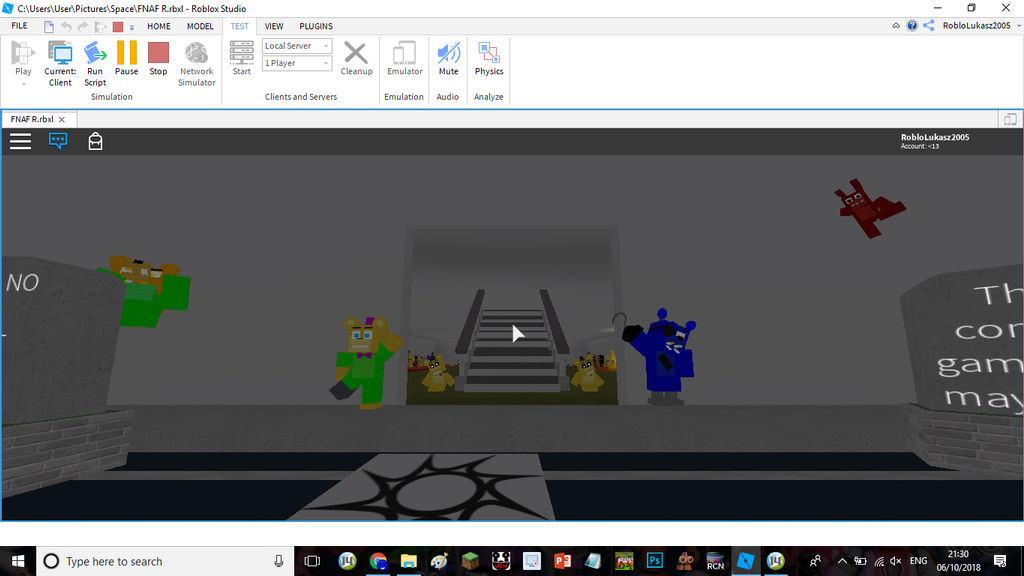 How To Make A Fnaf Game On Roblox Studio How To Get Free - roblox studio ipad pro