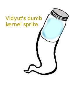 Vidyut's kernel sprite