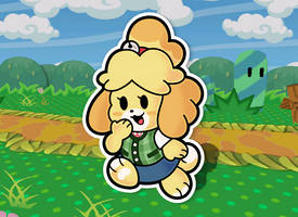Paper Mario Isabelle
