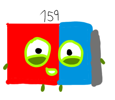 Number 159 Small Numberblocks 159 by Aej889 on DeviantArt