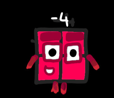 Numberblocks -4 by Aej889 on DeviantArt