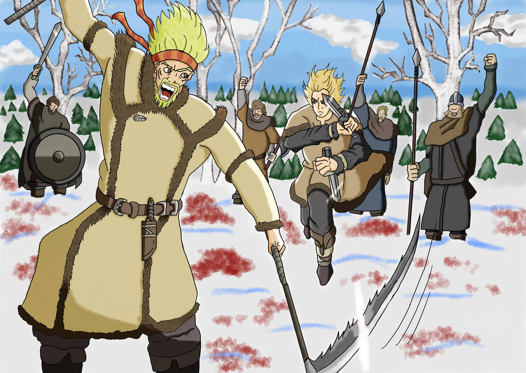 Thorkell Vs Thorfinn FanArt (2023) by KenshinArt5 on DeviantArt