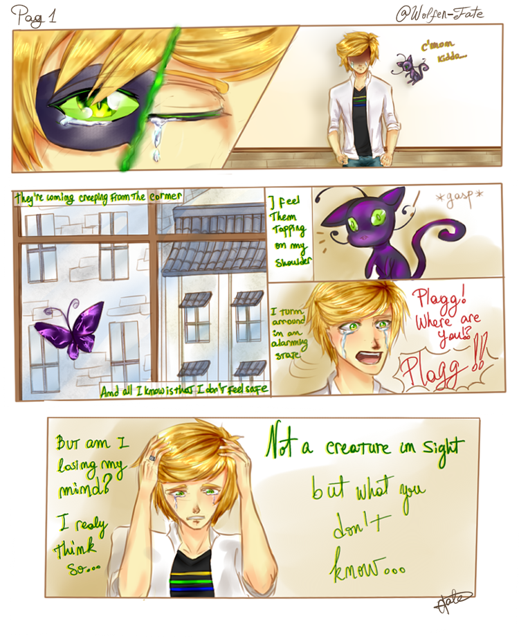 Miraculous Ladybug comic Pag 1