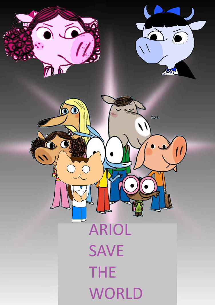 Ariol Save the World cover by ShaunHun on DeviantArt