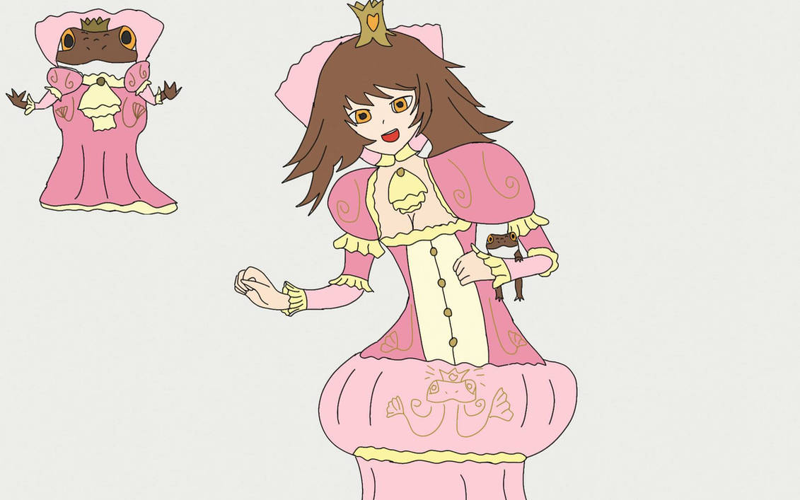 Pink toad princess by skatadou on DeviantArt