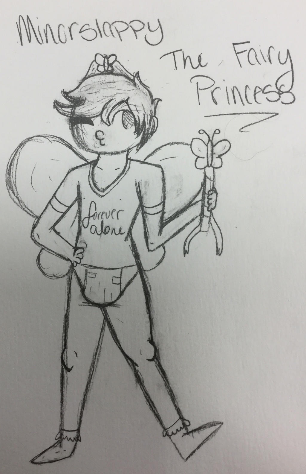 Minorslappy: The Fairy (butterfly xD) Princess 