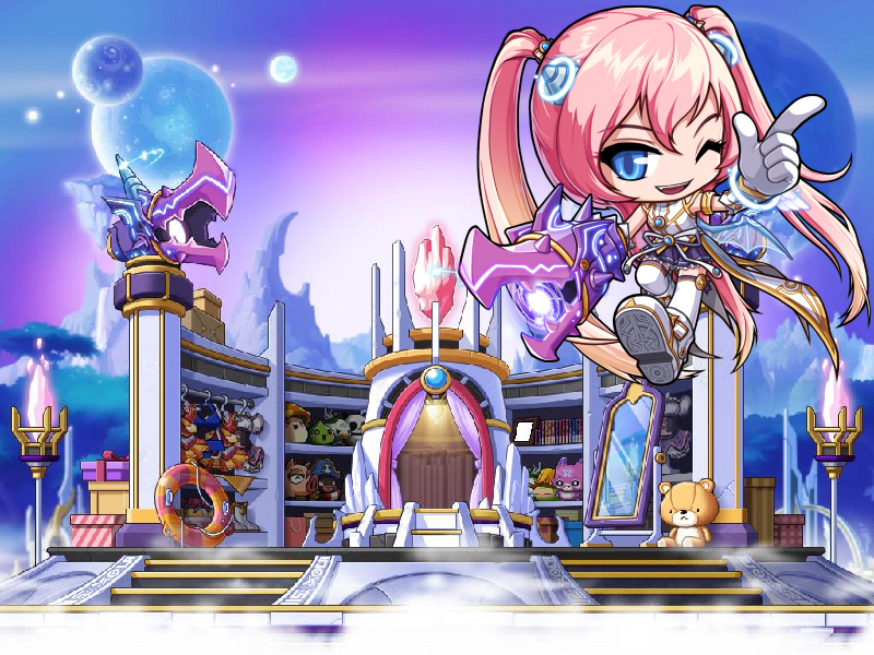 Maplestory Angelic Buster Wallpaper I Made By Lunaprincessninjato On Deviantart