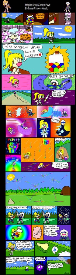 Magical drop X Puyo Puyo comic