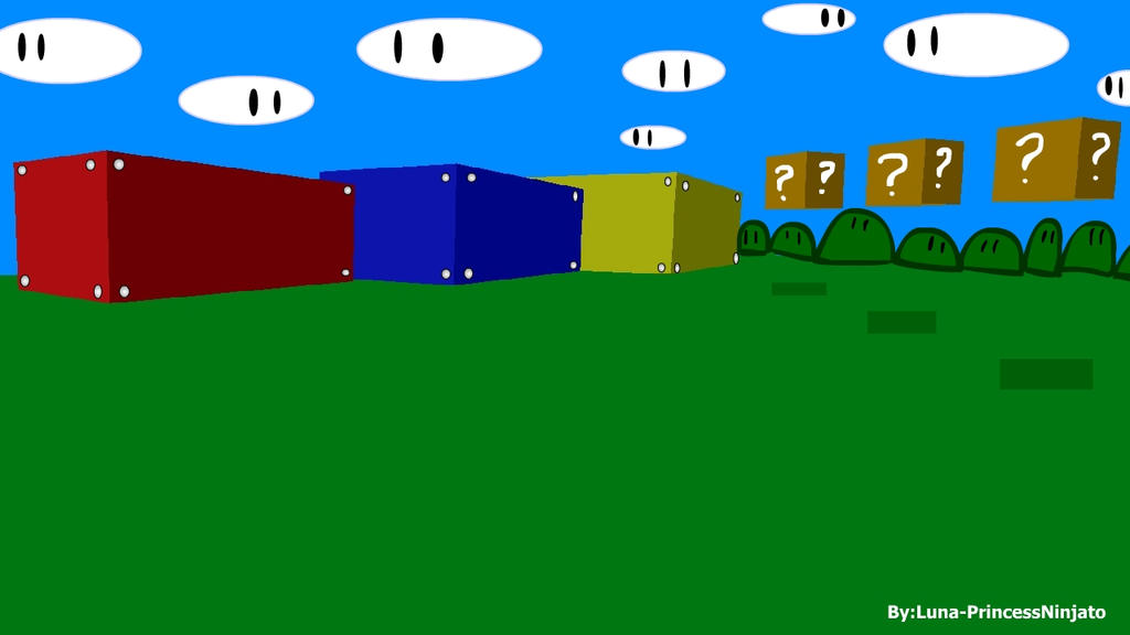 Mario Style layout by LunaPrincessNinjato on DeviantArt