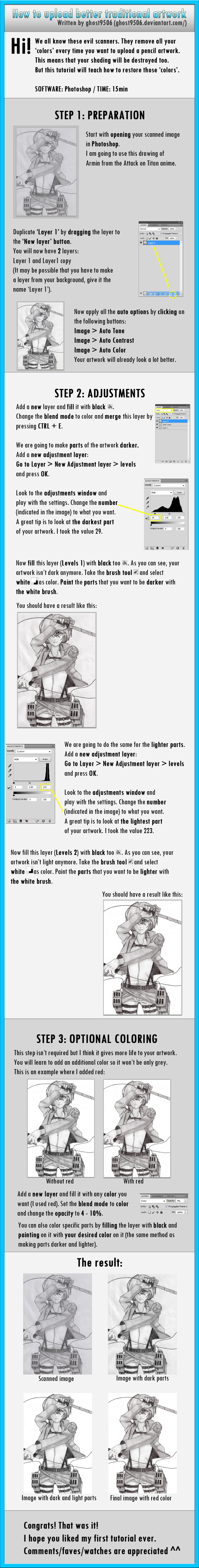 TUTORIAL: Uploading better traditional artwork!