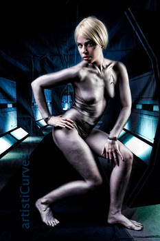 Seven of Nine body paint preview