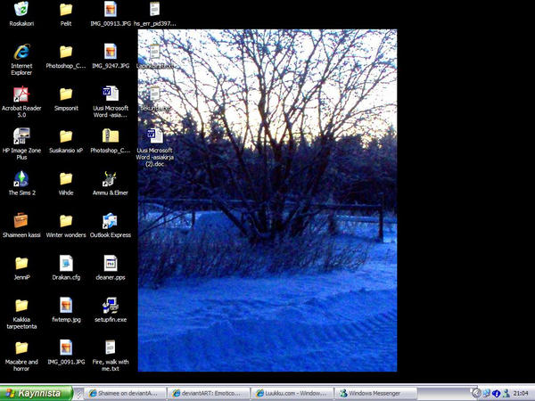 My computer screen by Shaimee on DeviantArt