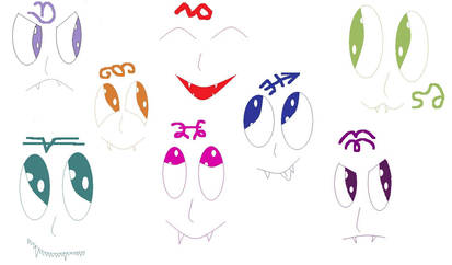 Faces of my homestuck OCs...