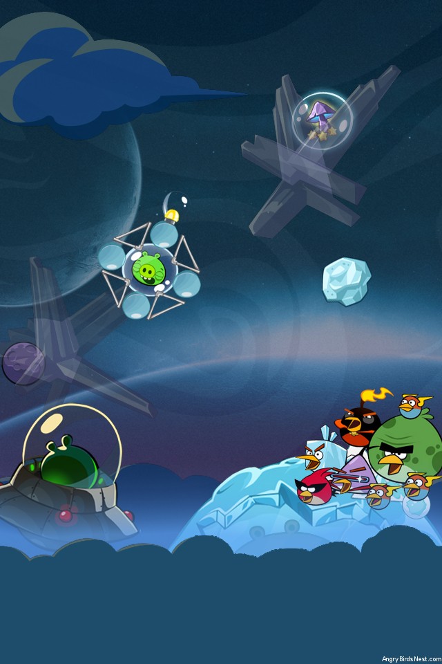 Angry Birds Space Cold Cuts Iphone Wallpaper By Sal9 On Deviantart Images, Photos, Reviews