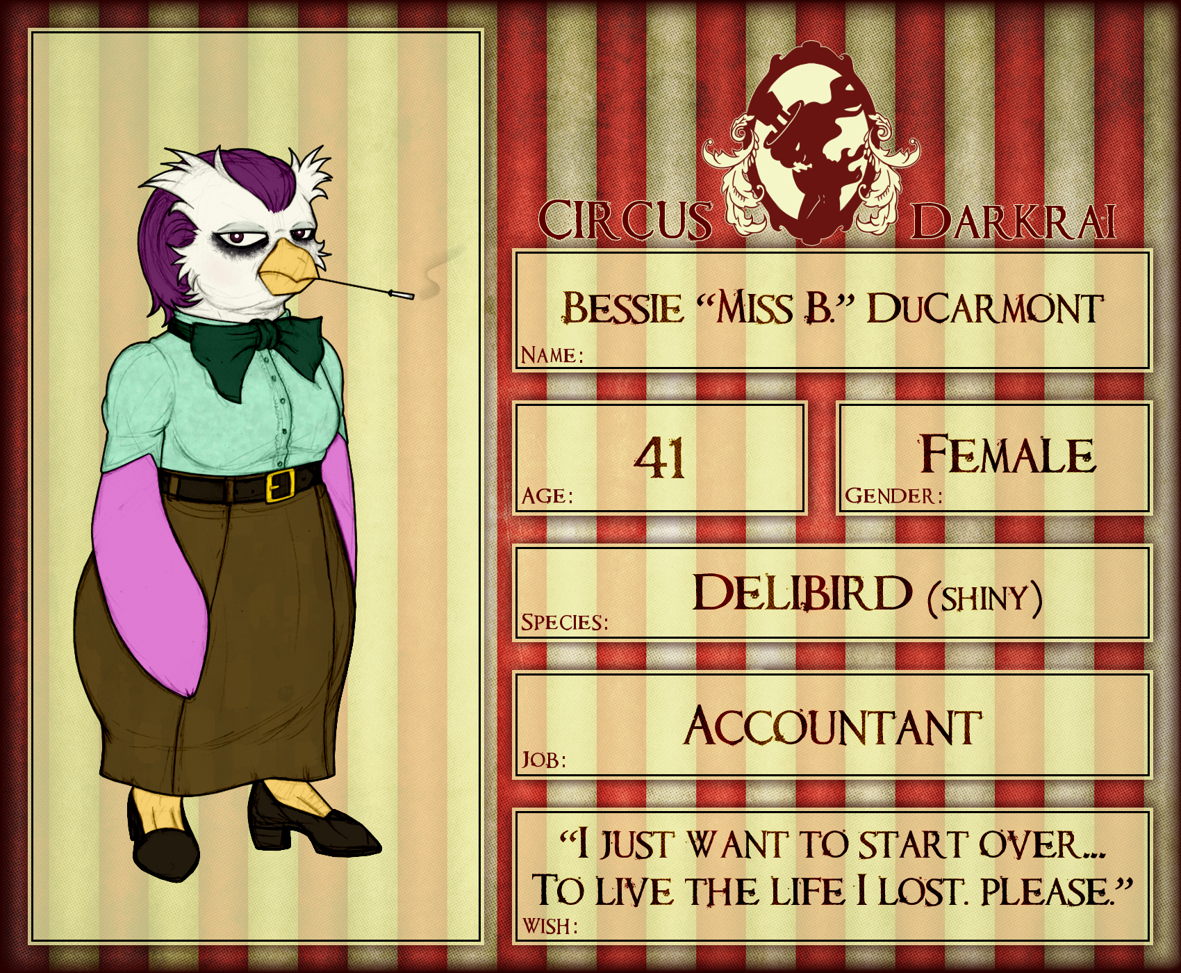 CD NPC: Bessie DuCarmont