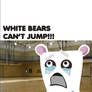 white bears can't jump