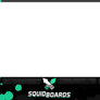 Splatoon Video Overlay (Cyan)