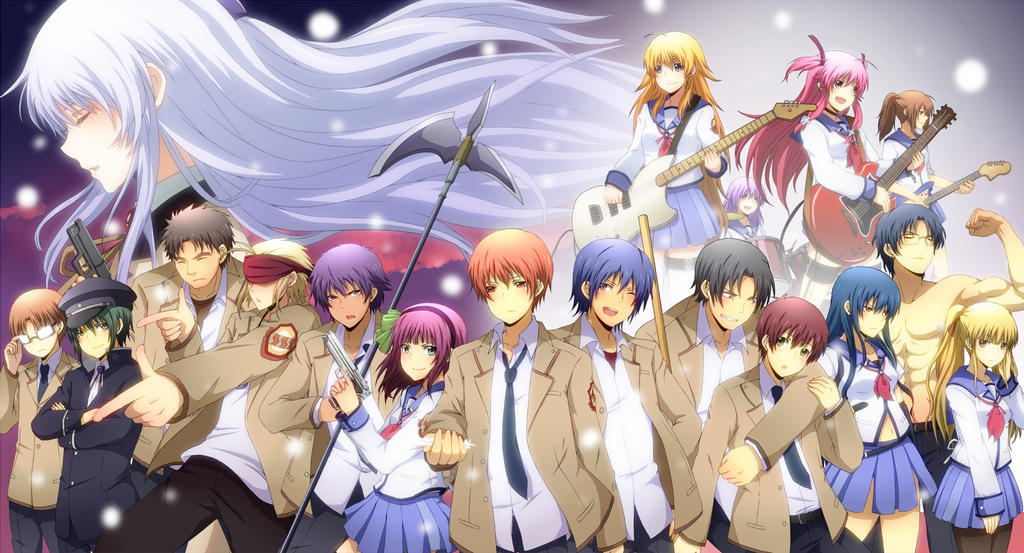 Angel Beats Wallpaper By Moojakok On Deviantart Angel Beats Wallpaper By Moojakok On Deviantart