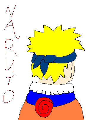 Naruto Back View Naruto Back view by UchihaLuna on DeviantArt