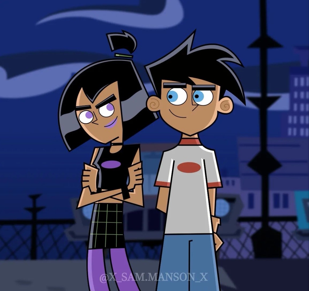 Danny and Sam by IDontWannaBeMe2001 on DeviantArt Danny and Sam by IDontWannaBeMe2001 on DeviantArt