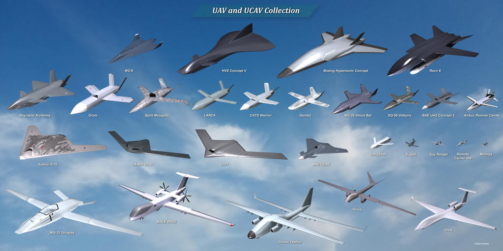 UAV and UCAV Collection by AkelaFreedom on DeviantArt