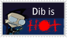 Dib is HOT-stamp