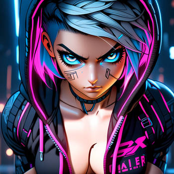 Cyberpunk Girl #194