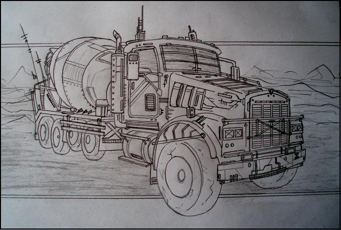 Cement truck