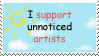 Unnoticed Artists stamp by Himawari-San