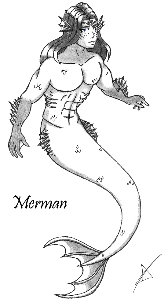 My Merman - Second Sketch