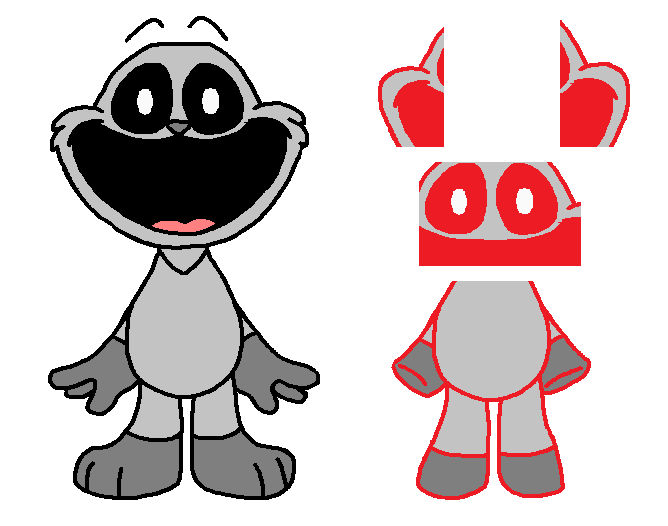 Poppy Playtime Base Smiling Critter by MockingjayBases on DeviantArt