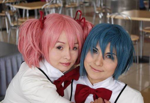 Madoka and Sayaka 04