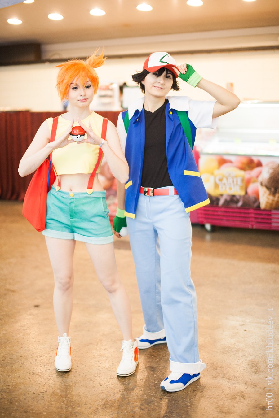 Ash and Misty