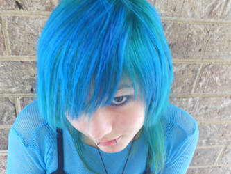 Teal hair Cx