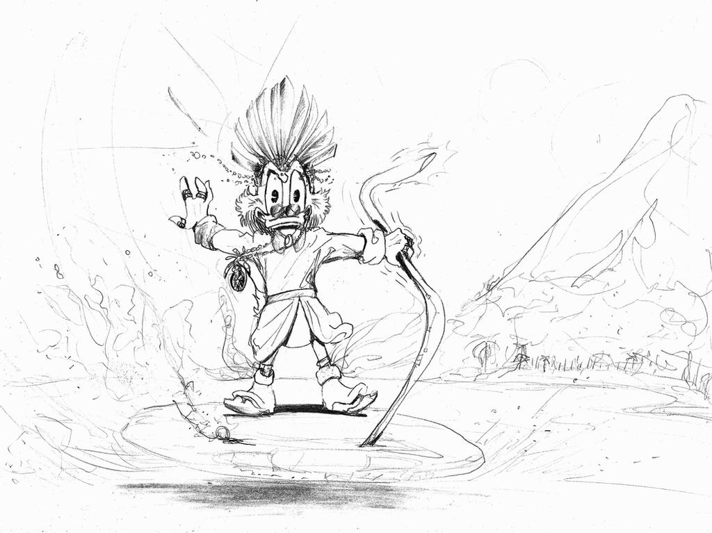 Emperor Scrooge of the Sun by GlitteringGoldie Emperor Scrooge of the Sun by GlitteringGoldie