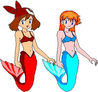 Misty and May Mermaids