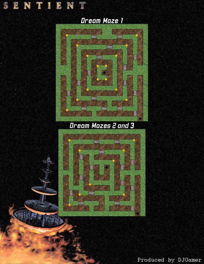 Sentient Map - Dream Mazes by DJGamer on DeviantArt