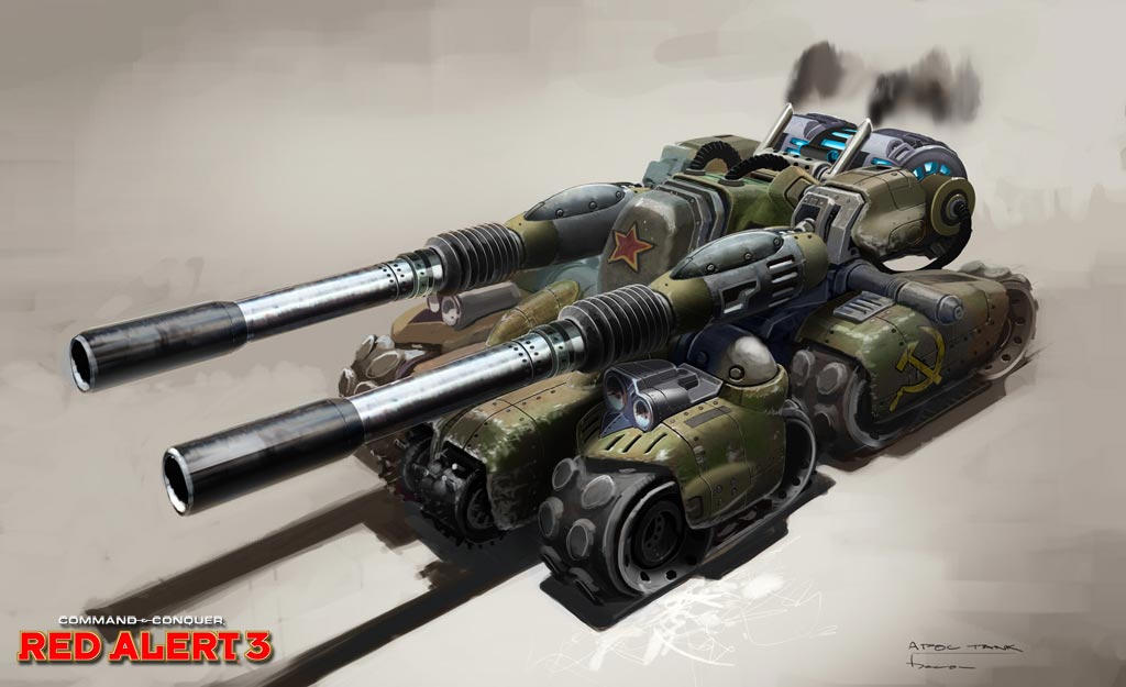 RA3 Apocalypse Tank Concept Art by GGalleonAlliance on DeviantArt
