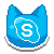 cat icon: Skype