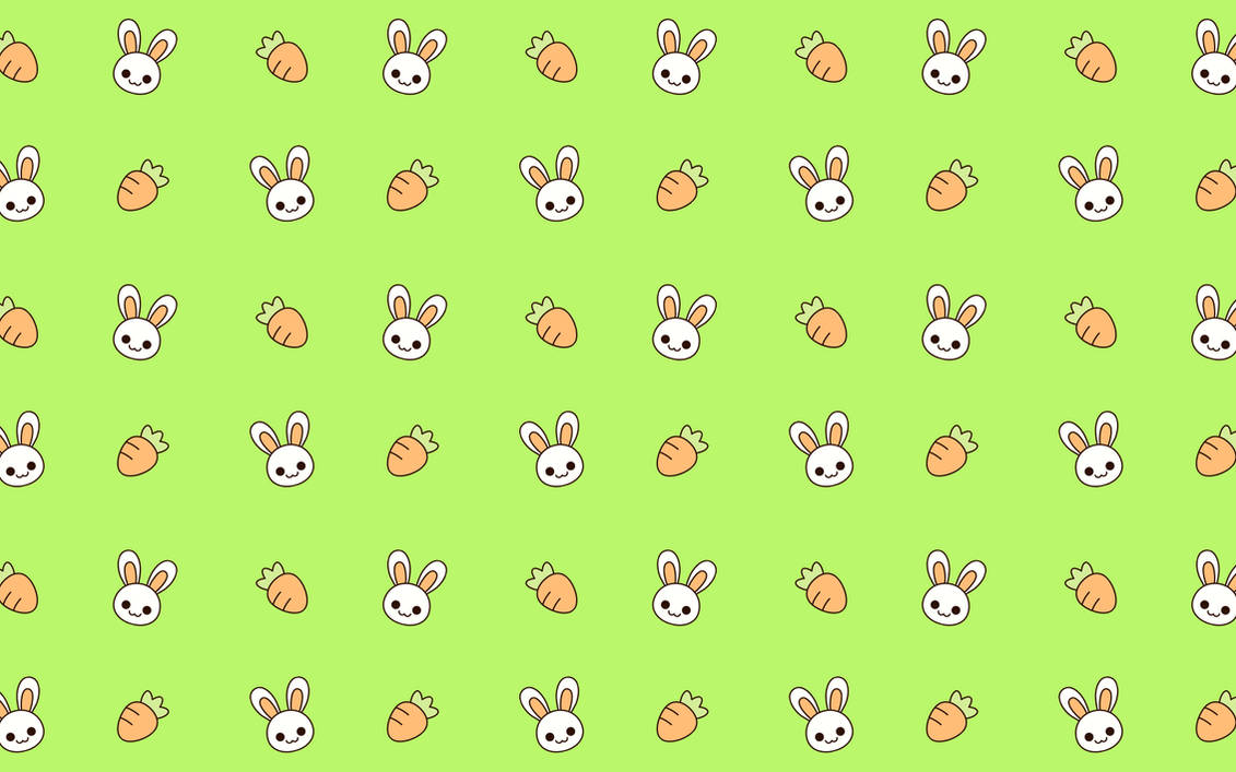 cutesy bunny wallpaper by to-much-a-thing on DeviantArt