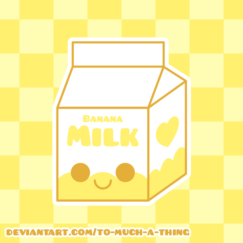 Milky Yellow Japanese Banana Milkshake Throw Pillow Multicolor Japanese Manga Anime Folklore Banana Milkshake Kawaii Milk 18x18 