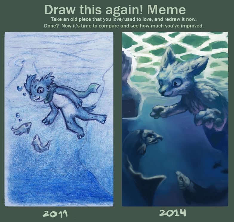 Draw this again - Diving