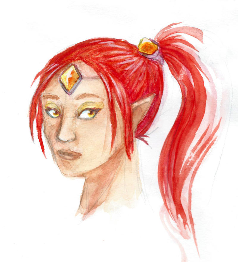 Gerudo Portrait By Saskle On Deviantart Gerudo Portrait By Saskle On Deviantart