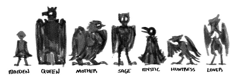 Harpy Lineup #1 by Saskle