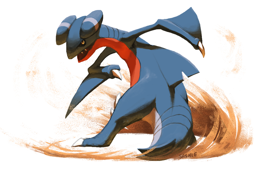 Gabite used Sand Tomb! by Saskle