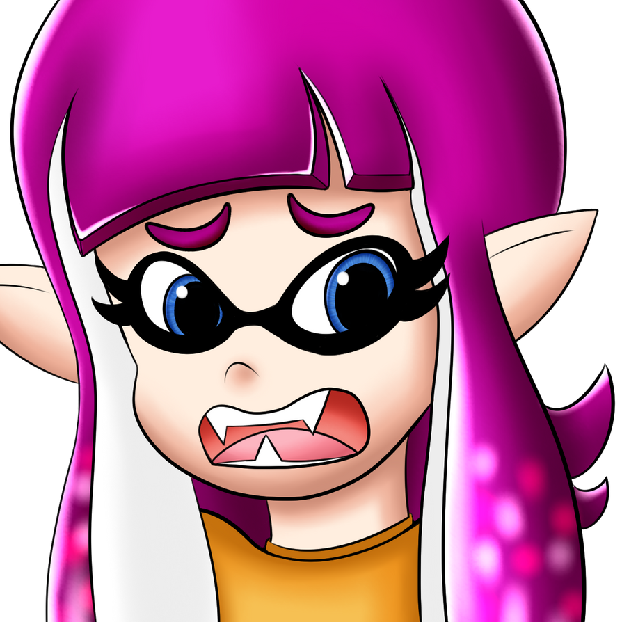 Disgusted Inkling Girl by Aladeen27 on DeviantArt