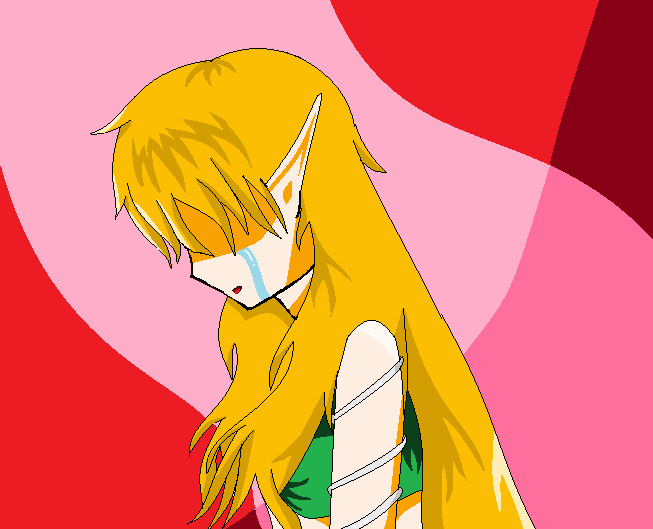 Crying Elven Girl 'pixel'