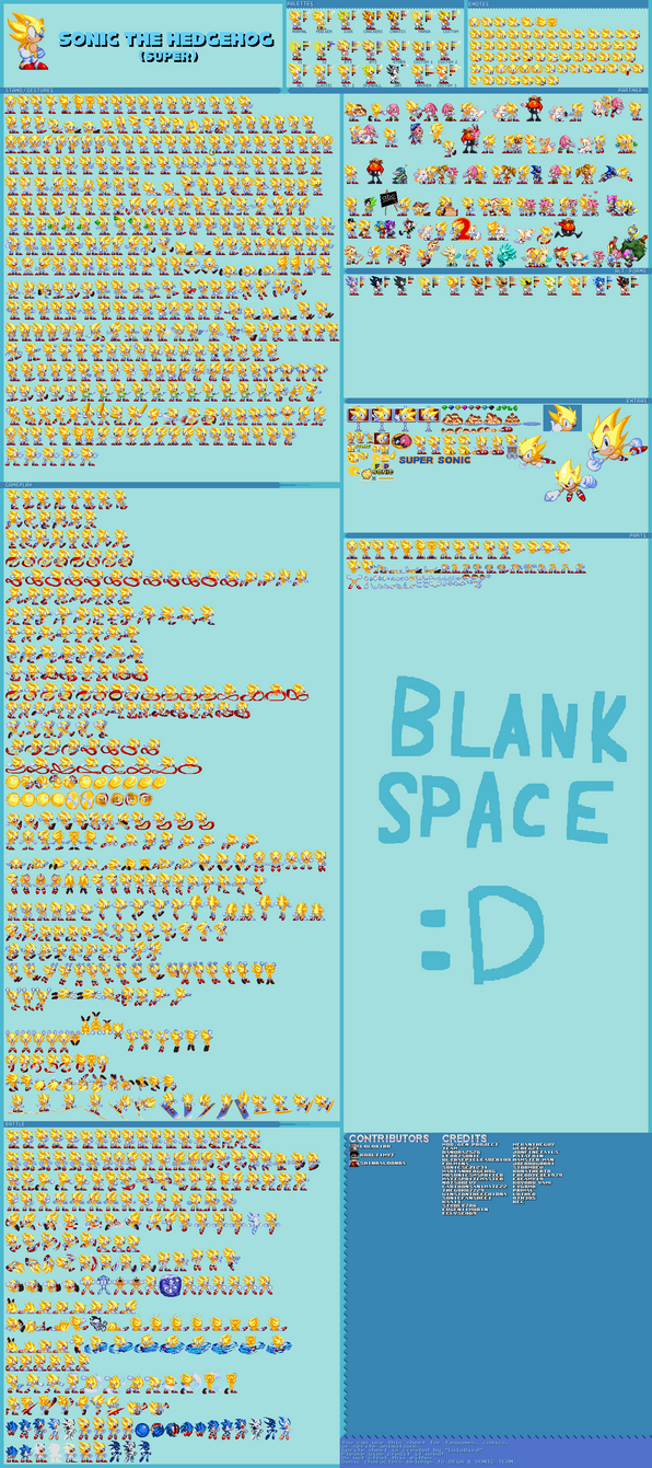 Modgen Alan ModGen Classic Super Sonic Sheet by LoloBird05 on DeviantArt